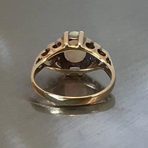 Vintage Opal Pinky Ring